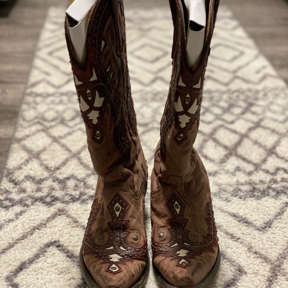 Corral western boots, perfect condition